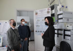 A visit of scientists from Mendel University of the Czech Republic to LAMMC - 1